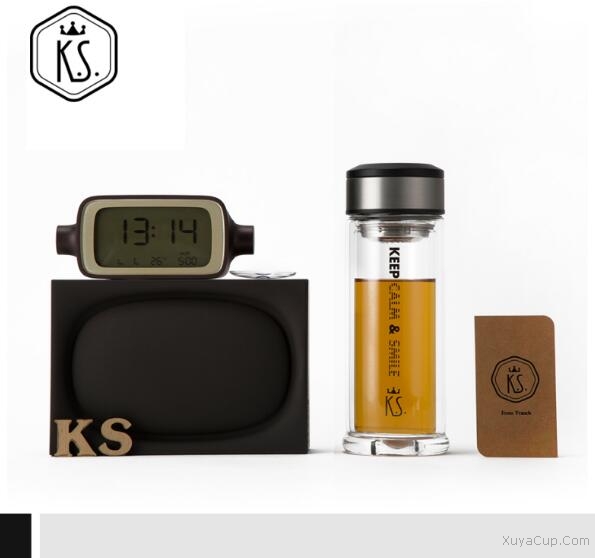 K.S.奧斯卡雙層隔熱玻璃杯 KS-630